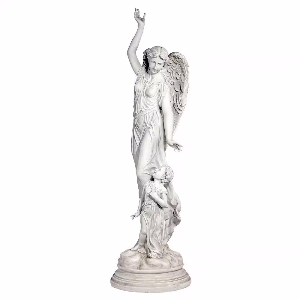 Design Toscano 48.5 in. H Queen of Angels Guardian of Children Statue