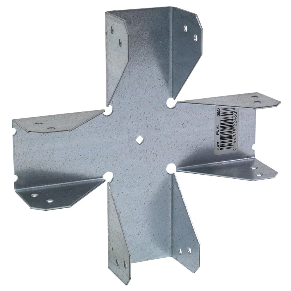 Simpson Strong-Tie FWH 18-Gauge Four-Way Connector for 2x Nominal Lumber