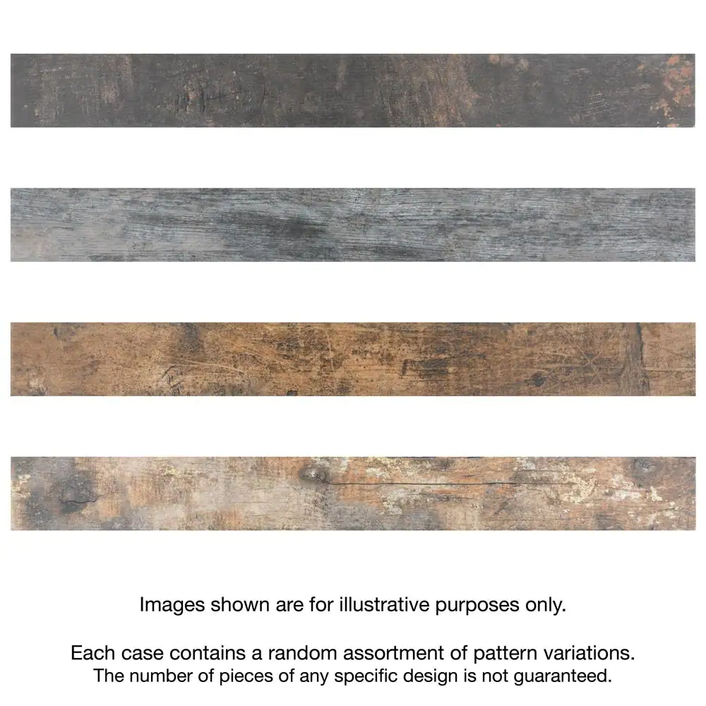 Merola Tile Melvin Color 2-7/8 in. x 26-1/2 in. Porcelain Floor and Wall Tile (8.4 sq. ft./Case)