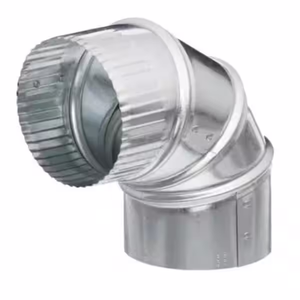 Master Flow 3 in. 90 Deg. Round Adjustable Elbow