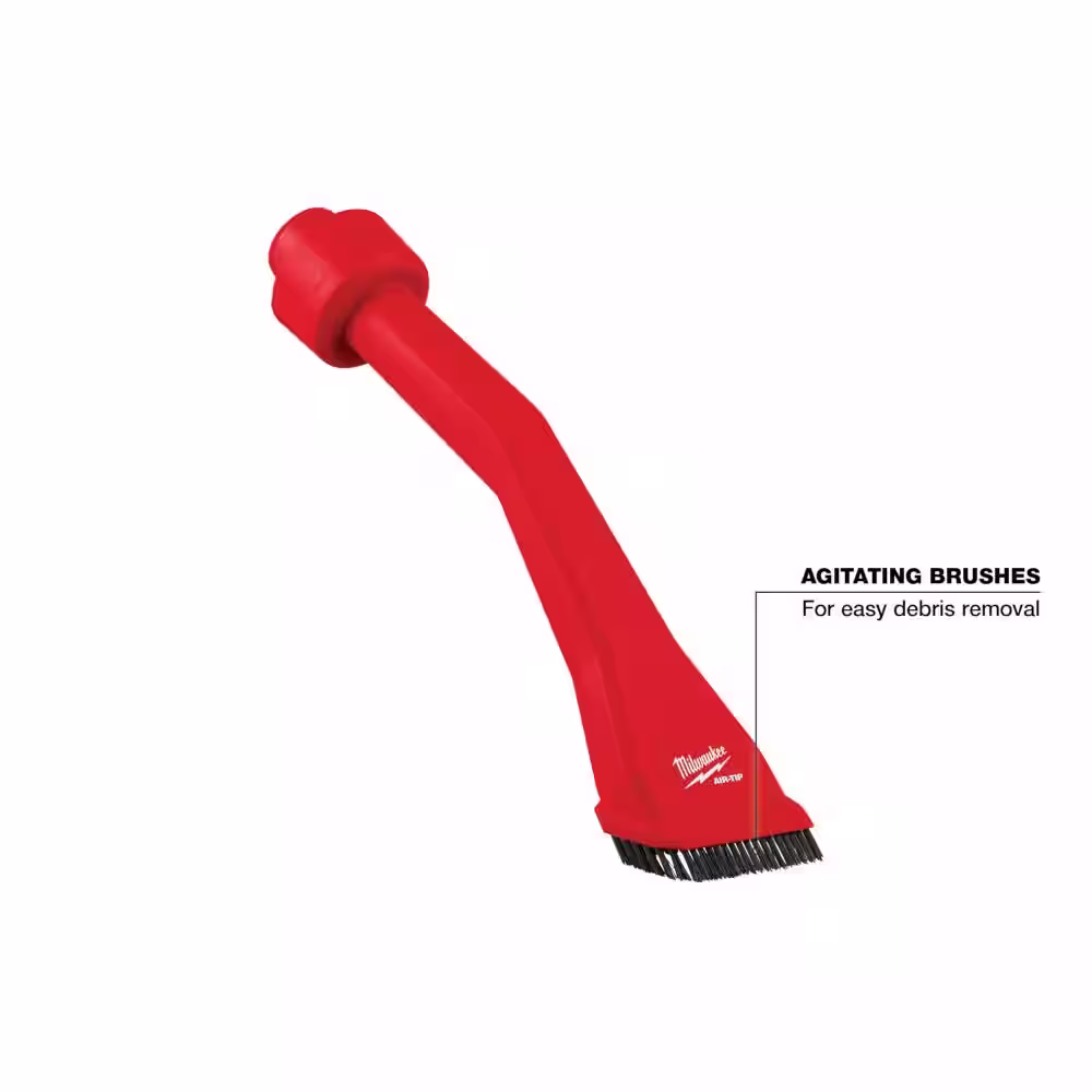 Milwaukee AIR-TIP CLAW UTIL NOZZLE W/BRUSHES Wet/Dry Vacuum Attachment