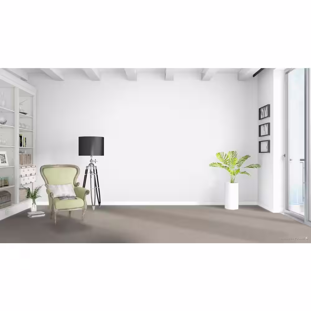 Home Decorators Collection Electric Love  - Tango - Beige 35 oz. SD Polyester Pattern Installed Carpet