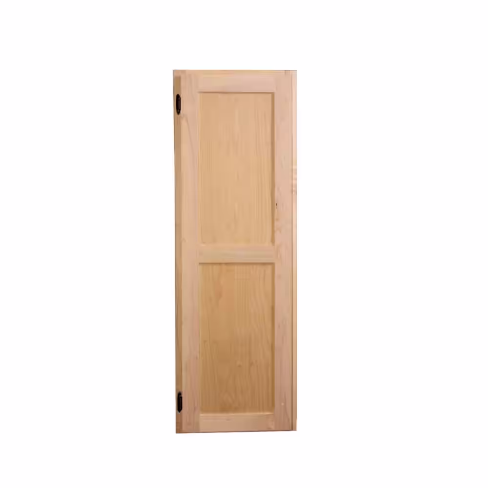 Hide-Away In-Wall Ironing Series Maple Shaker Door