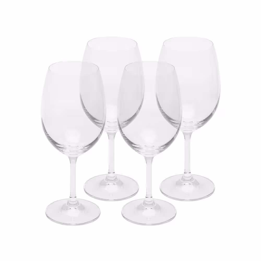 None David Shaw Designs 15 oz. Modern Red Wine Glass Set (Set of 4)
