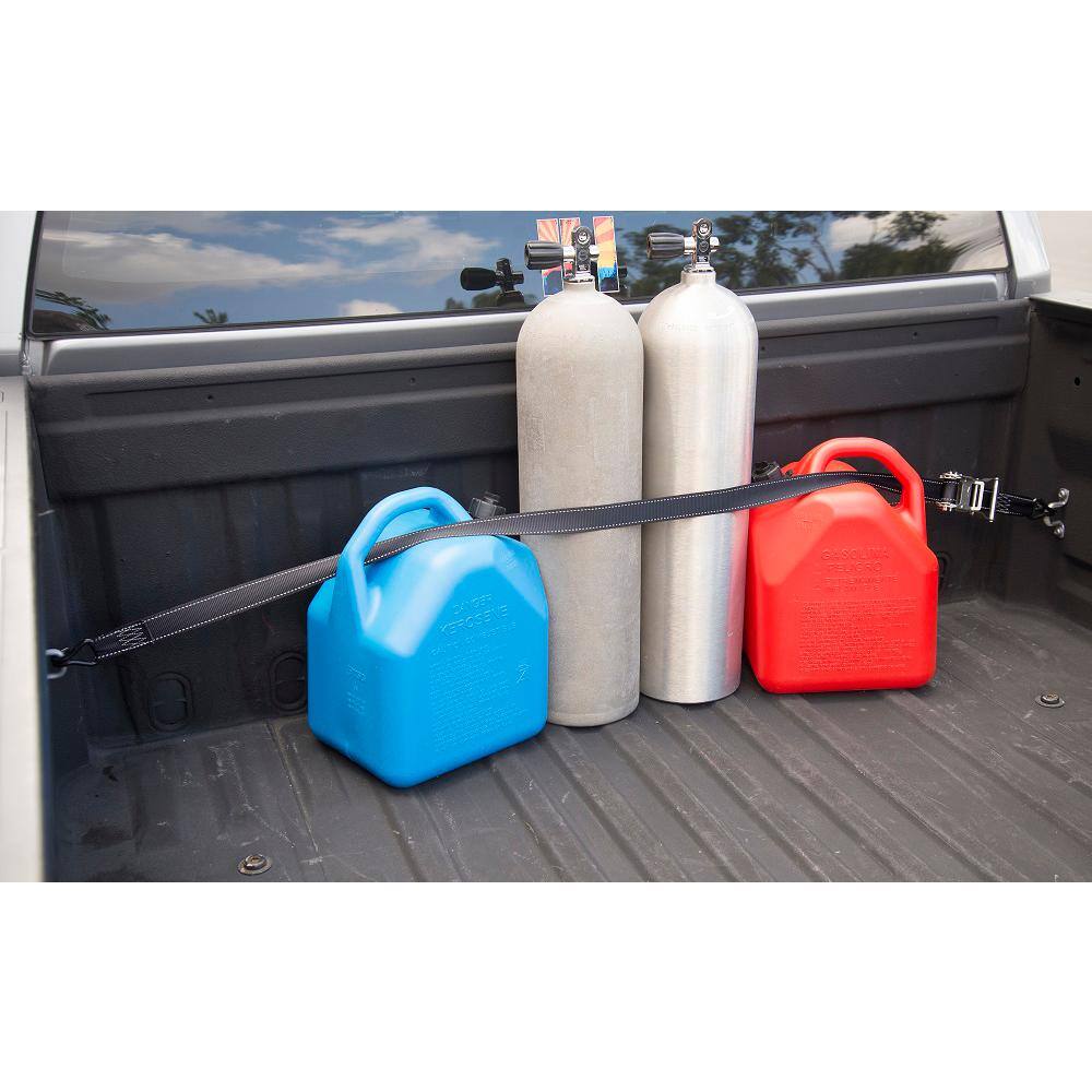 None 1.5 in. x 15 ft. 1000 lbs. Stainless Steel Ratchet Tie Down Strap