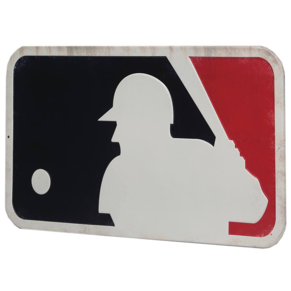 Open Road Brands Mlb Logo Metal Wall Art
