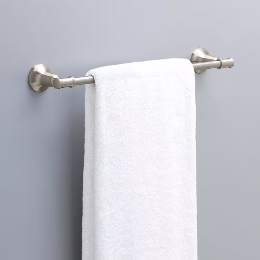 Delta Chamberlain 18 in. Wall Mount Towel Bar Bath Hardware Accessory in Brushed Nickel