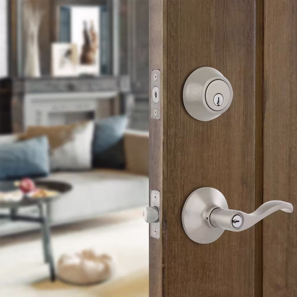 Defiant Naples Satin Nickel Single Cylinder Project Pack