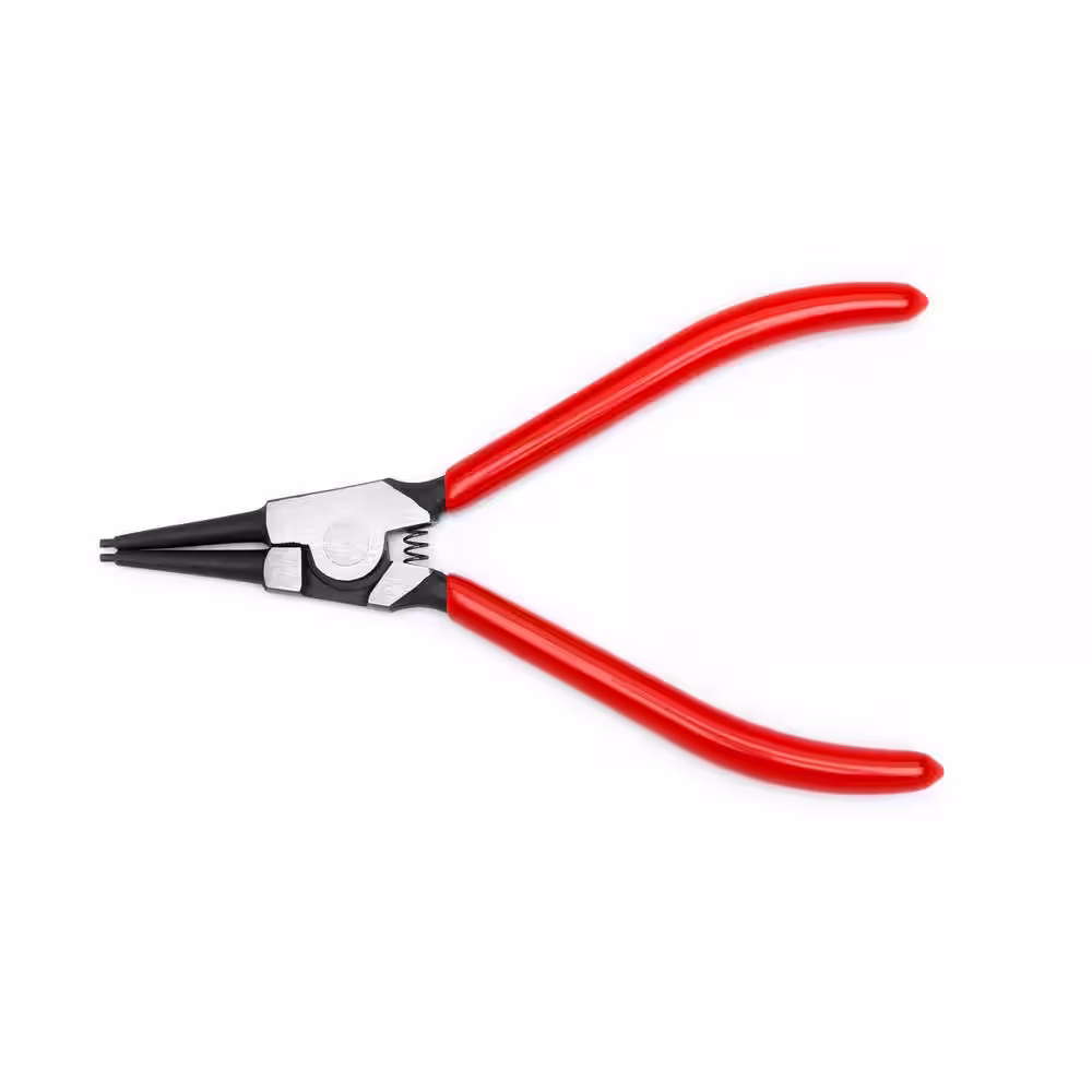 GEARWRENCH 7 in. Fixed Tip Internal and External Snap Ring Plier Set (4-Piece)
