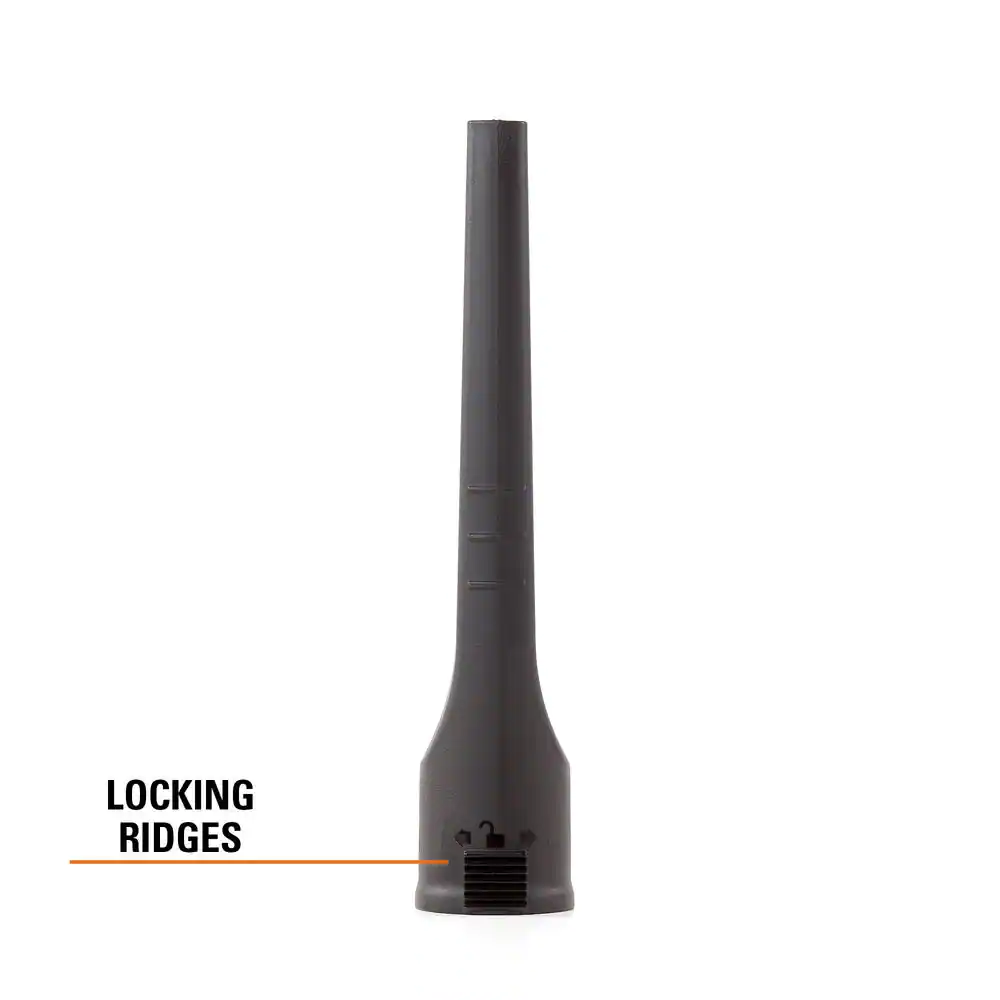 RIDGID 2-1/2 in. Locking Crevice Tool Accessory for RIDGID Wet/Dry Shop Vacuums