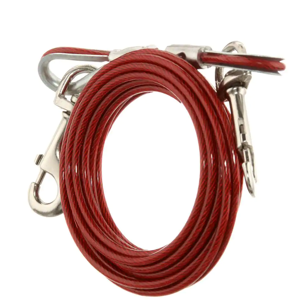 Everbilt 1/8 in. x 20 ft. Galvanized Dog Run Cable