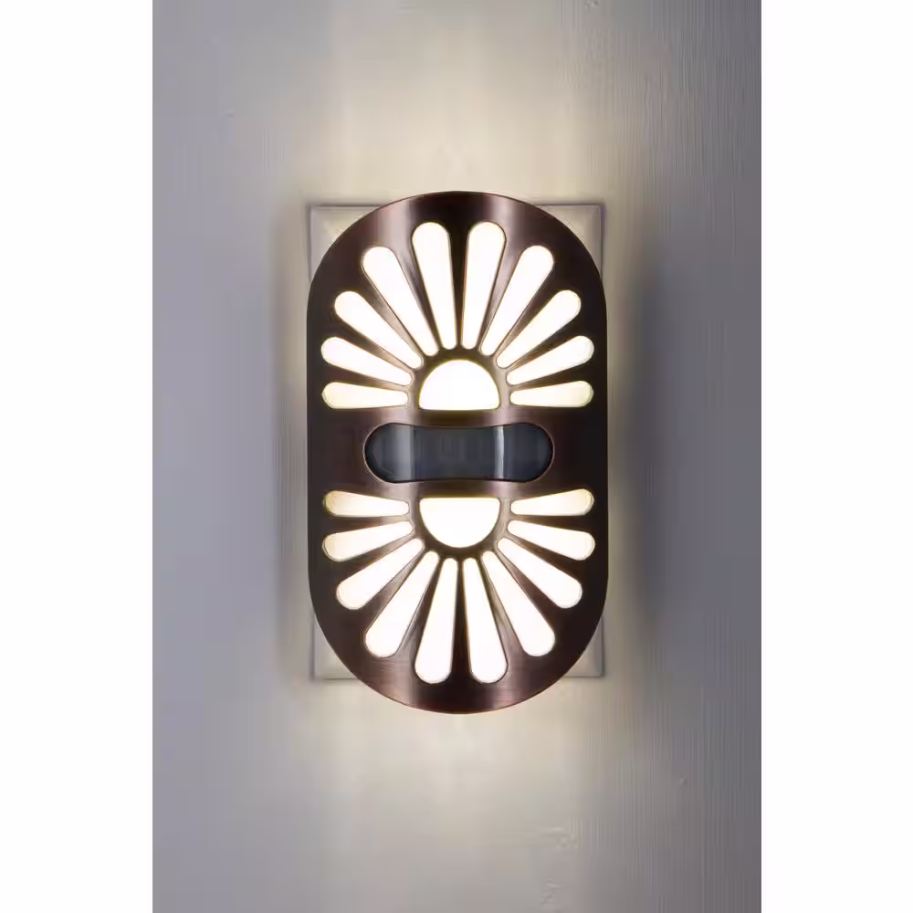 GE 0.5-Watt Motion Activated Plug In Light Sensing Integrated LED Night Light