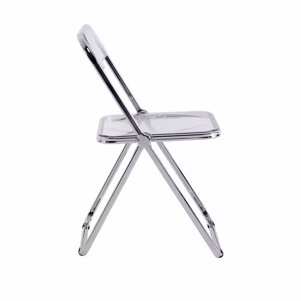 None 18.5 in. D x 16.33 in. W x 29.52 in. H White Metal Portable Folding Chair