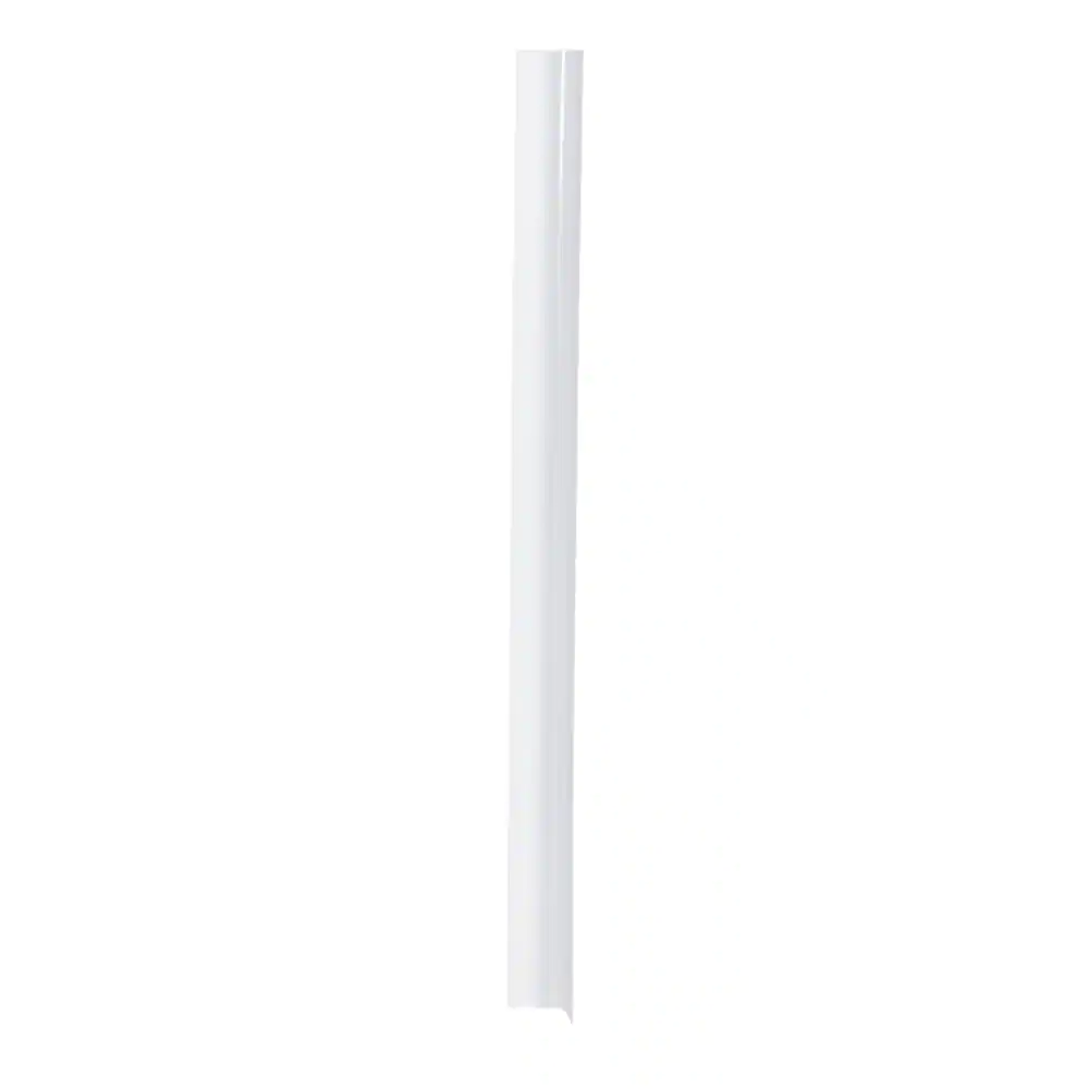 Vestil White PVC Corner Guard Round