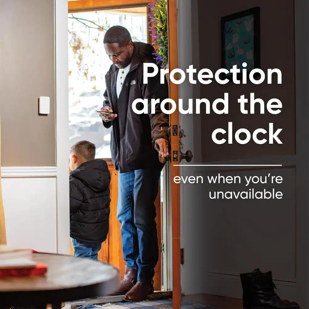 WYZE Wireless Home Security Sensor Kit with Hub, Keypad, Motion, Entry Sensors, and 6 Mo. of 24/7 Professional Monitoring