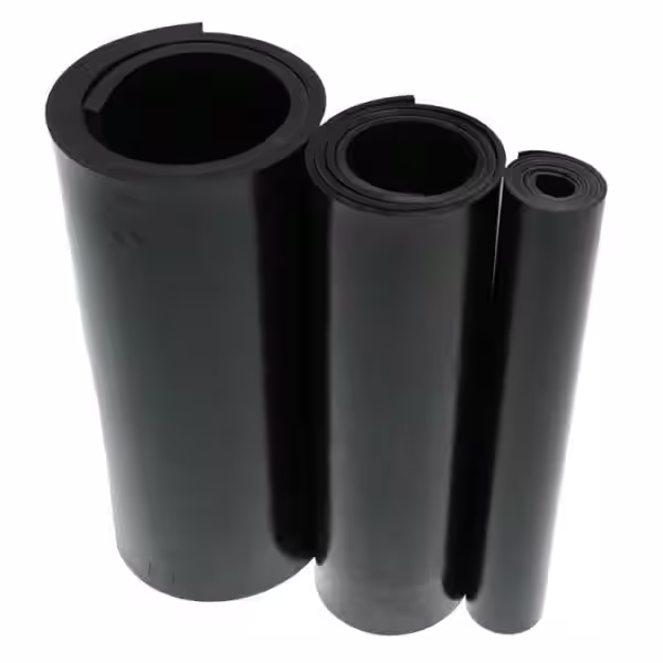 Rubber-Cal Neoprene 1/4 in. x 36 in. x 240 in. Commercial Grade - 70A Rubber Sheet