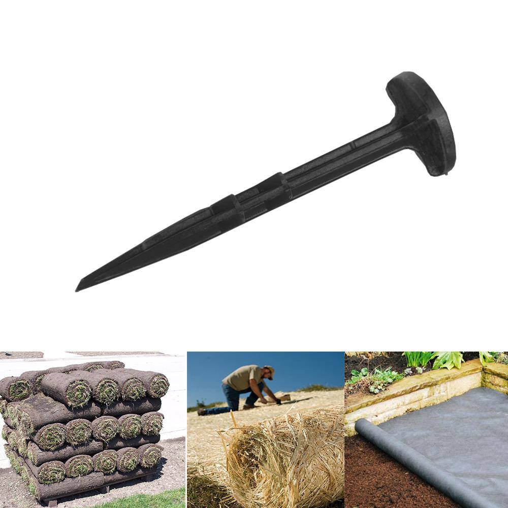 None 5 in. Heavy-Duty Circle Top Landscape Stakes (100-Pack)