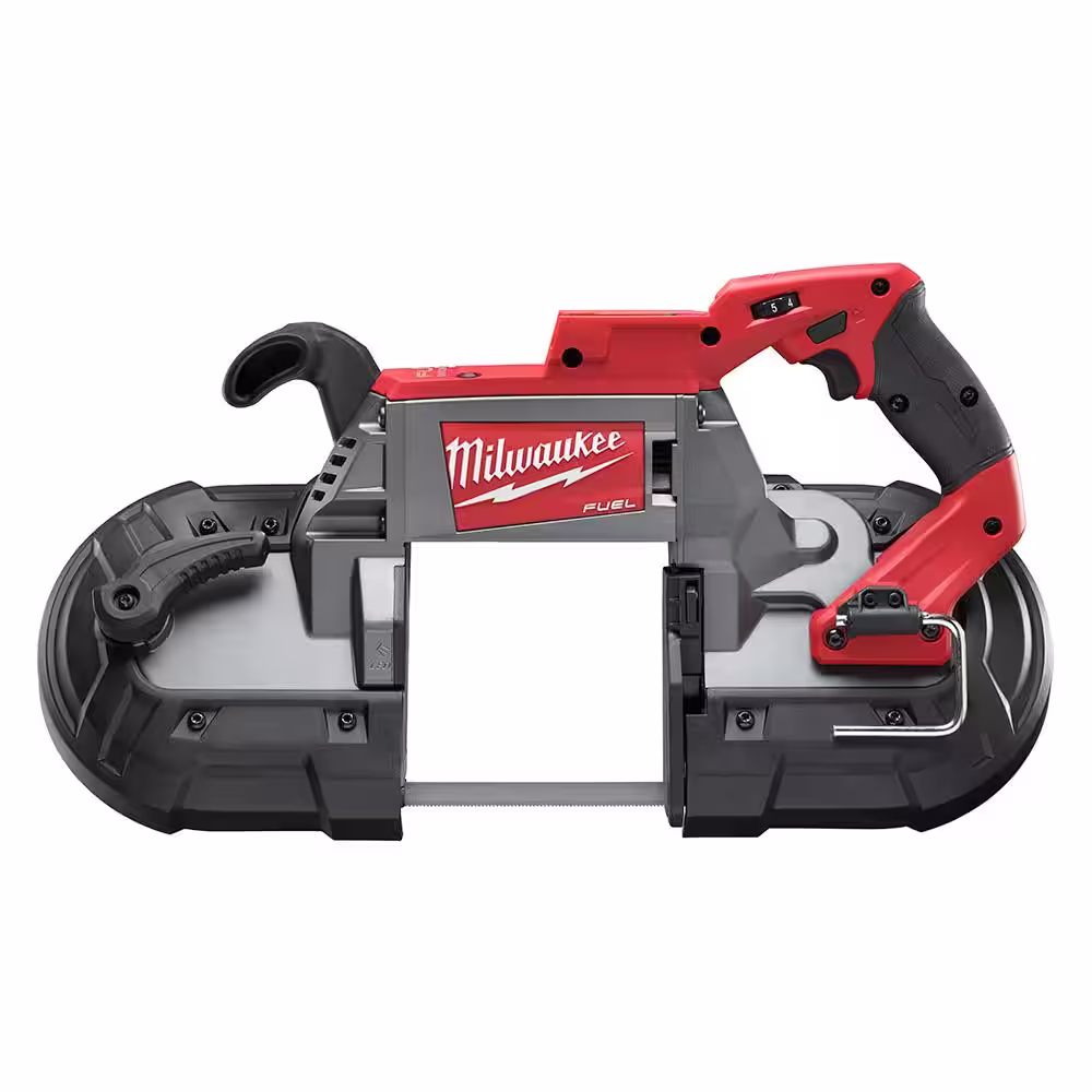 Milwaukee M18 18-Volt Lithium-Ion Brushless FORCE LOGIC Press Tool Kit w/ 1/2 in. - 2 in. Jaws Kit with Deep Cut Band Saw