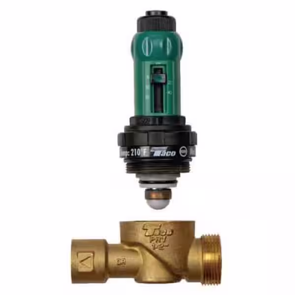 Taco Comfort Solutions 1/2 in. NPT Brass Pressure Reducing Valve