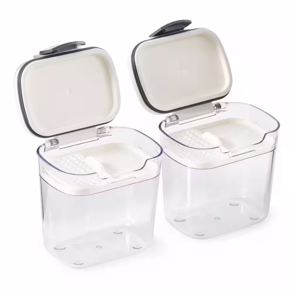 Progressive International Prepworks ProKeeper 6-Piece Food Storage Set, White