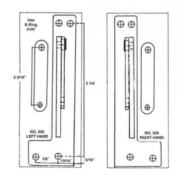 Barton Kramer Yale Ogron Right-Hand Awning Window Operator