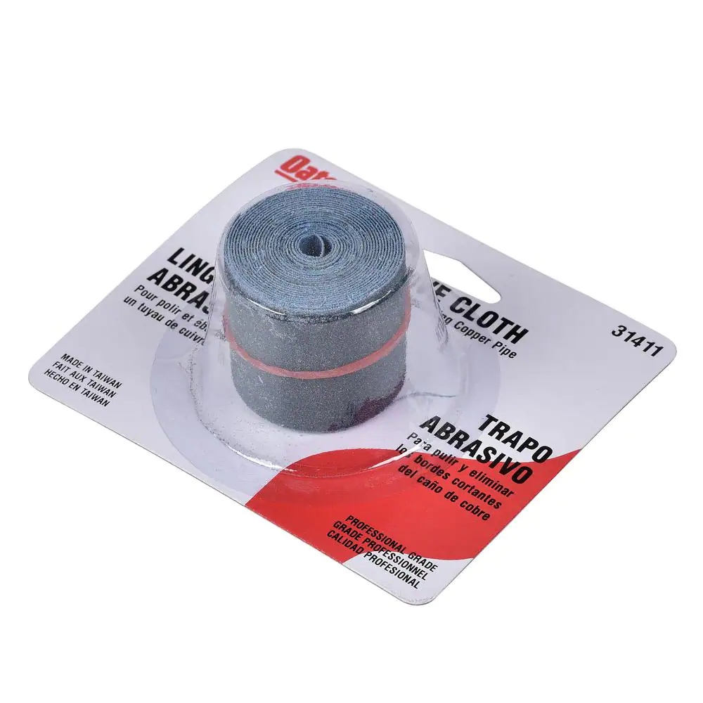 Oatey 1-1/2 in. x 2 yd. Solder Plumbers Cloth Abrasive Grit Roll