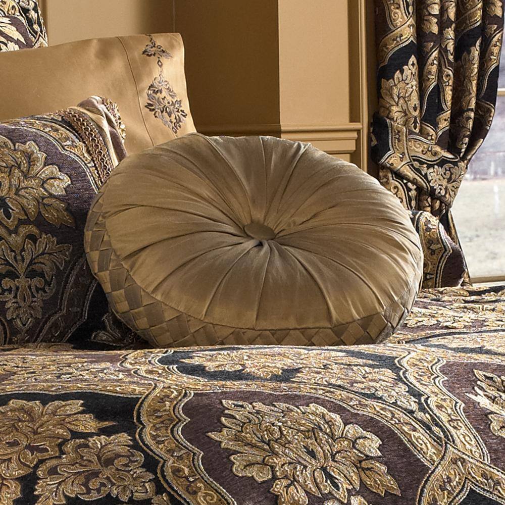 None Reilly Bronze Polyester Tufted Round 15