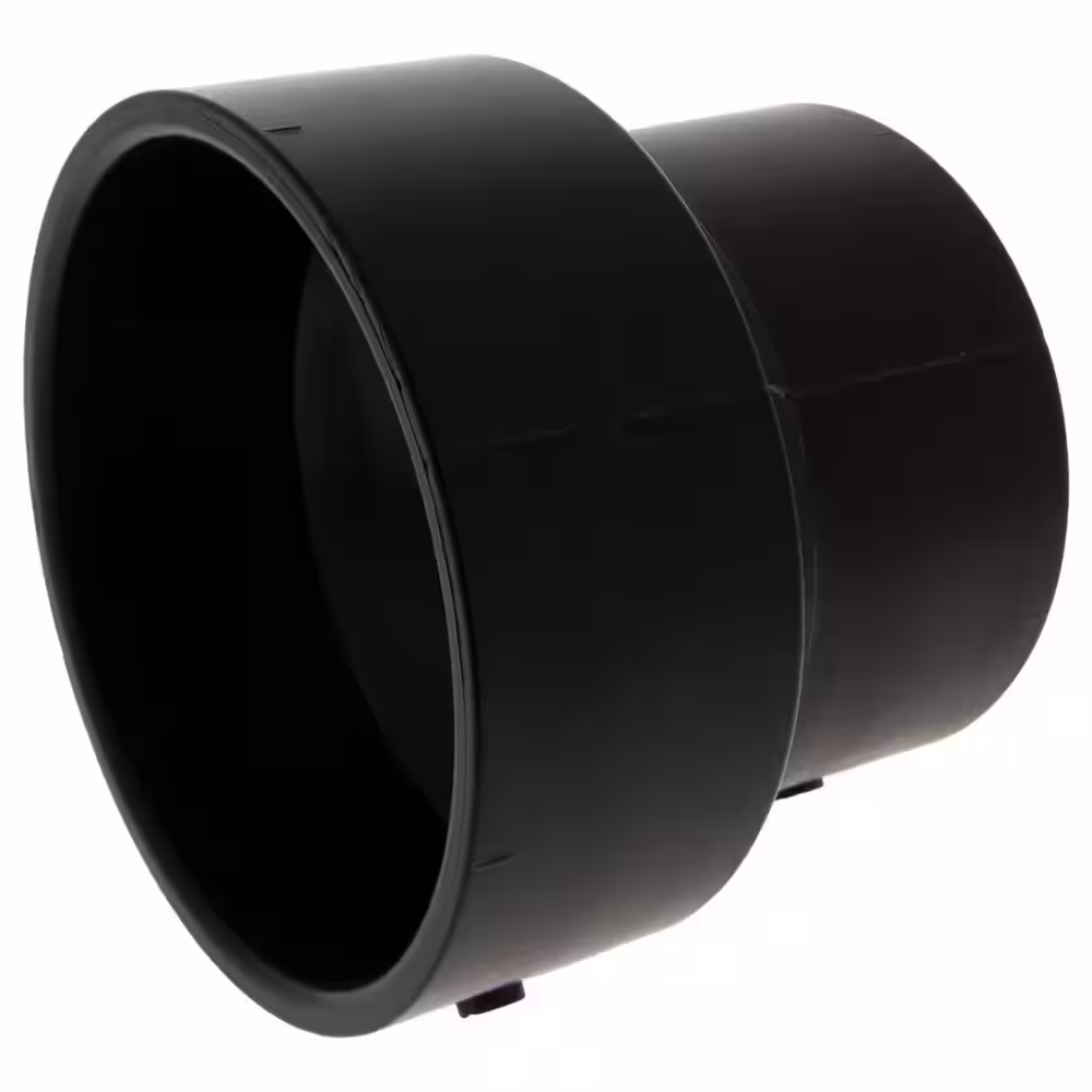 NIBCO 4 in. x 3 in. ABS DWV Hub x Hub Reducing Coupling