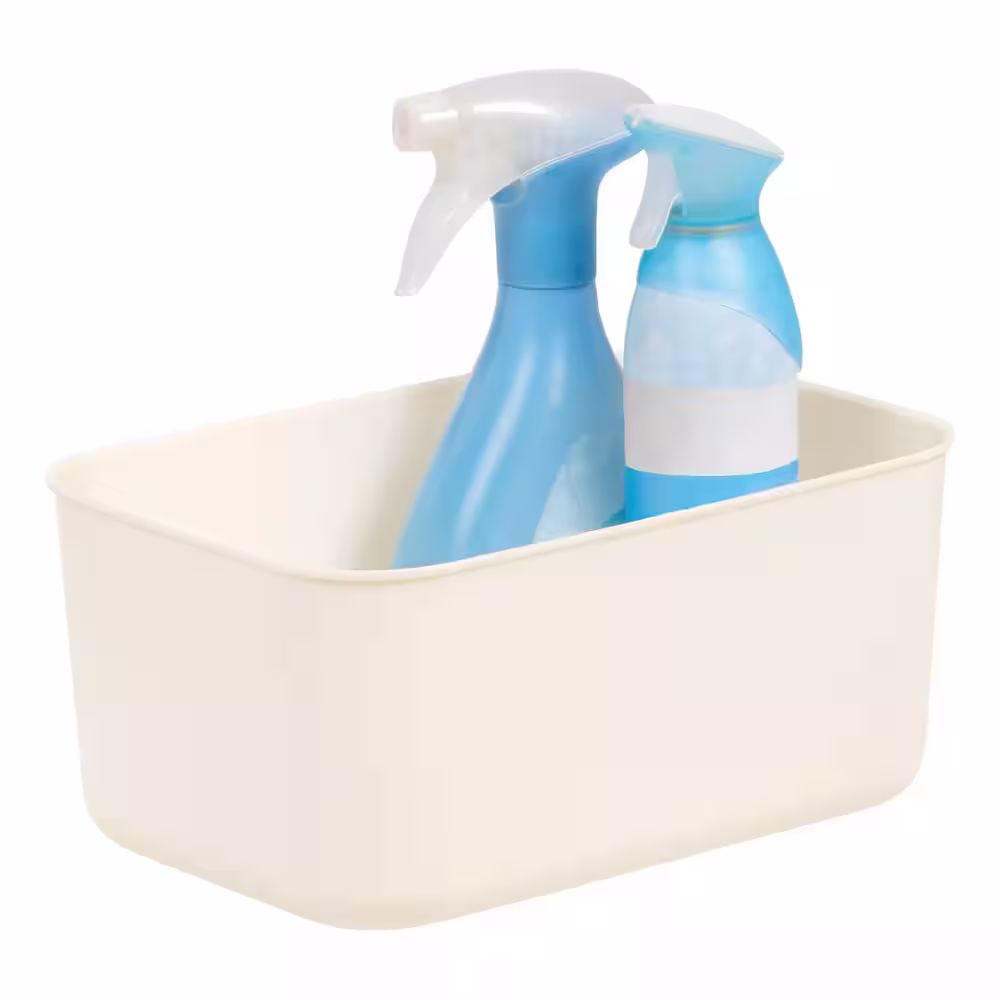 IRIS 6.5 Qt. Nestable Storage Organizer Bin, Small, Pack of 4