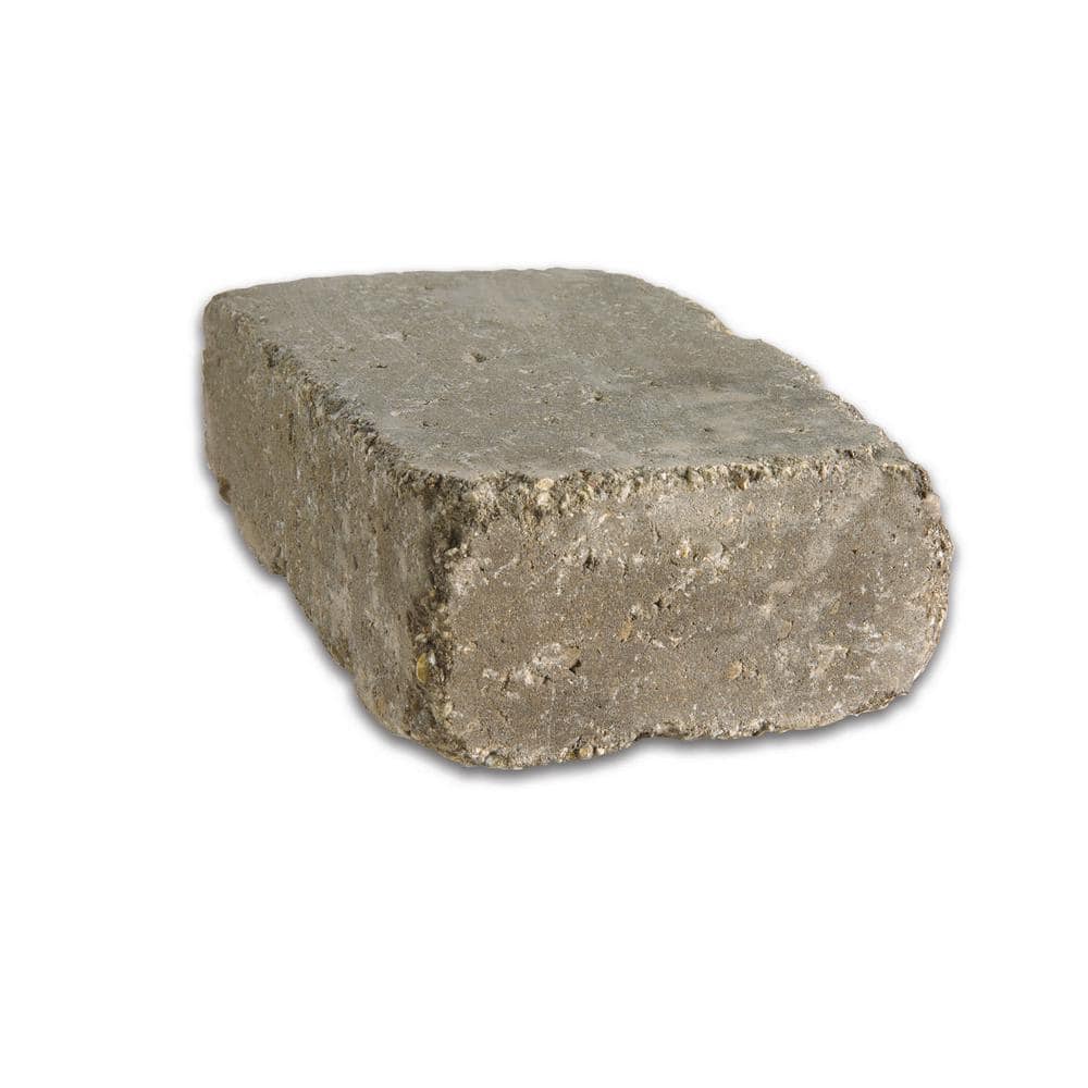 Rockwood Retaining Walls Lakeland I 8 in. L x 12 in. W x 4 in. H Santa Fe Tumbled Concrete Garden Wall Block (20-Pieces/6.5 sq.ft./pack)