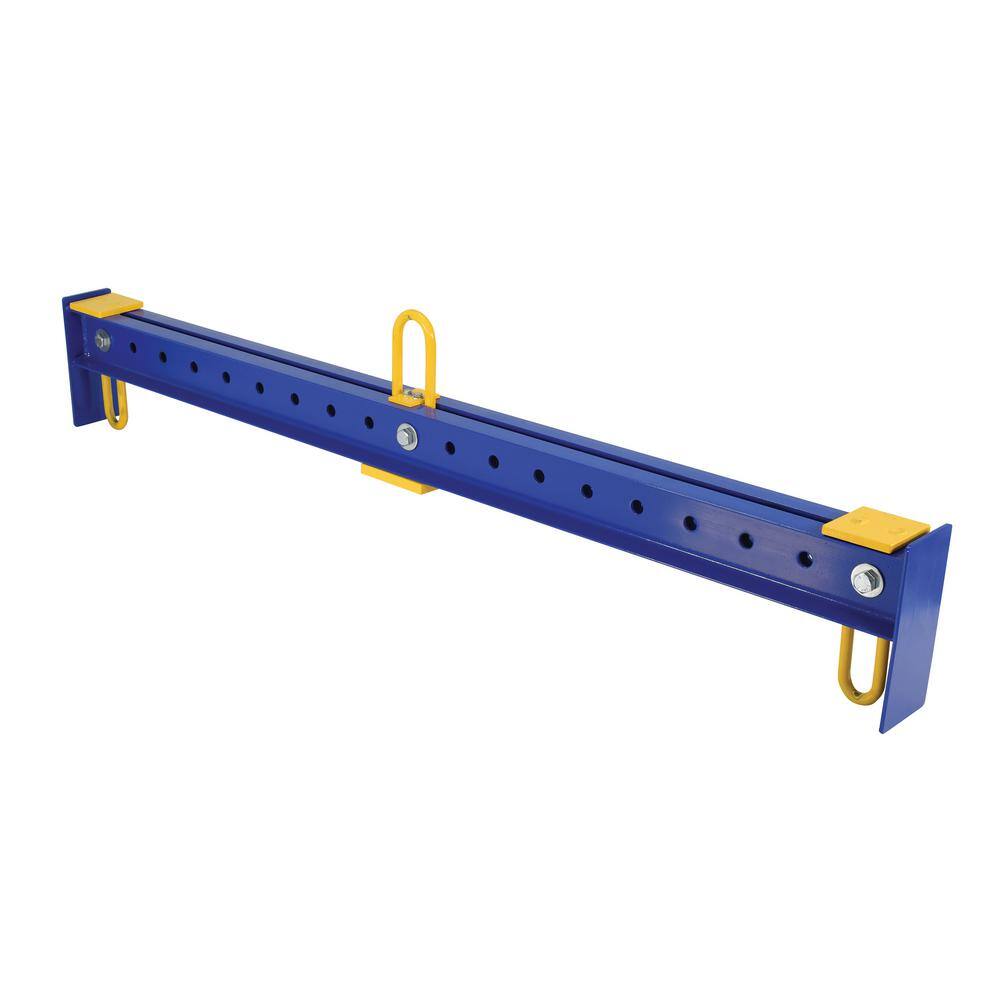 Vestil 2,500 lb. Capacity 78 in. Adjustable Spreader Beam