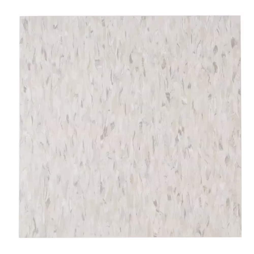 Armstrong Flooring Imperial Texture VCT 12 in. x 12 in. Shelter White Standard Excelon Commercial Vinyl Tile (45 sq. ft. / case)