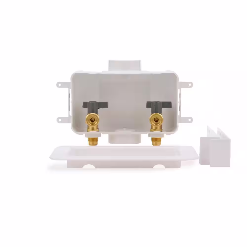 Oatey Centro II 1/2 in. Brass PEX1960 Washing Machine Outlet Box