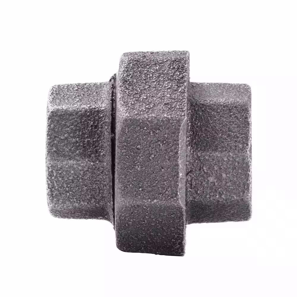 Southland 3/4 in. Black Malleable Iron FPT x FPT Union Fitting