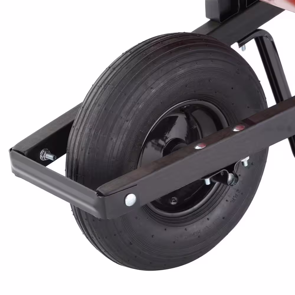 True Temper 4 cu. ft. Poly Wheelbarrow