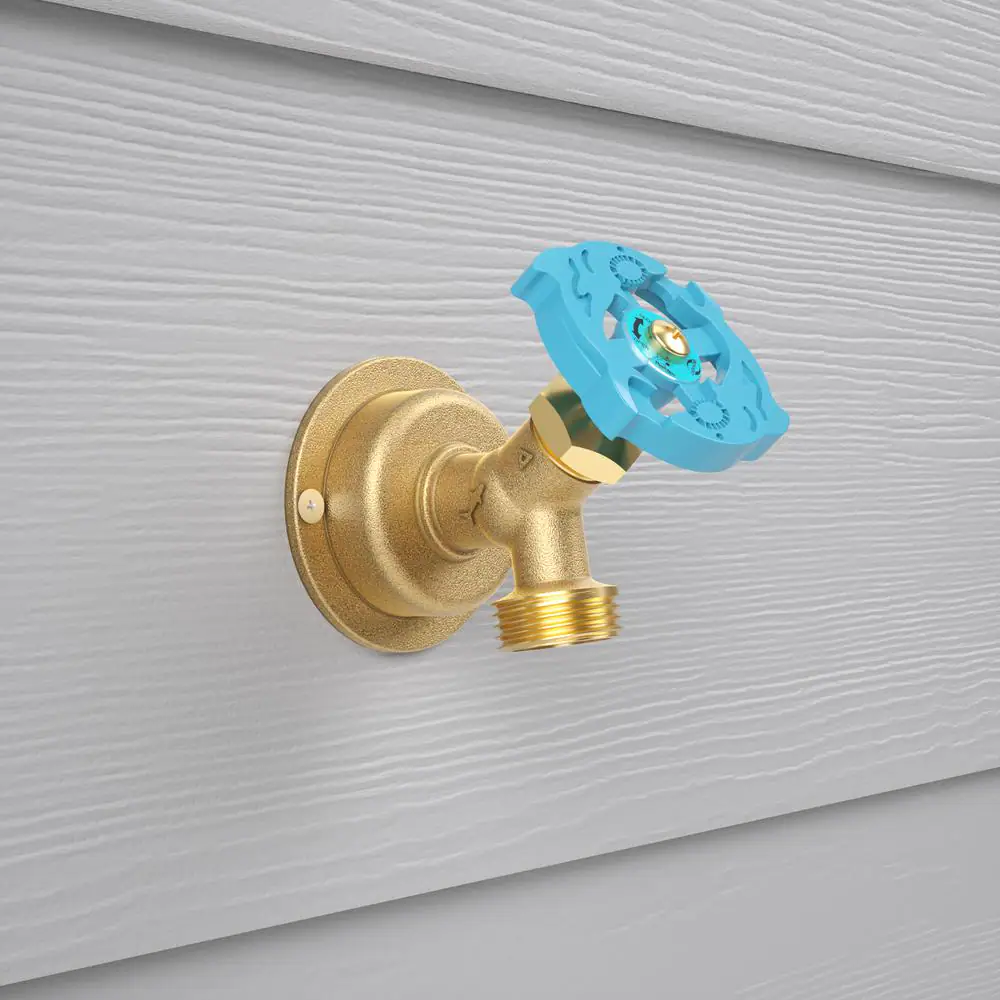 SharkBite 1/2 in. Push-to-Connect x MHT Brass Multi-Turn Hose Bibb