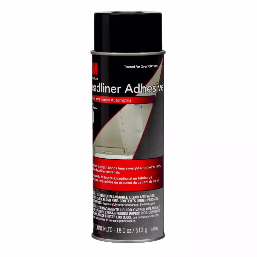 3M 18.1 oz. Semi-Clear Headliner and Fabric Synthetic Rubber Sealant (4-Pack)