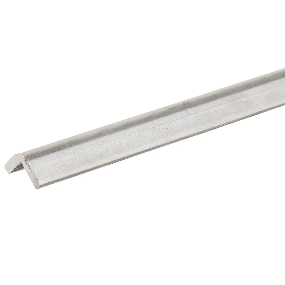 Everbilt 48 in. x 1/2 in. x 1/8 in. Plain Steel Angle