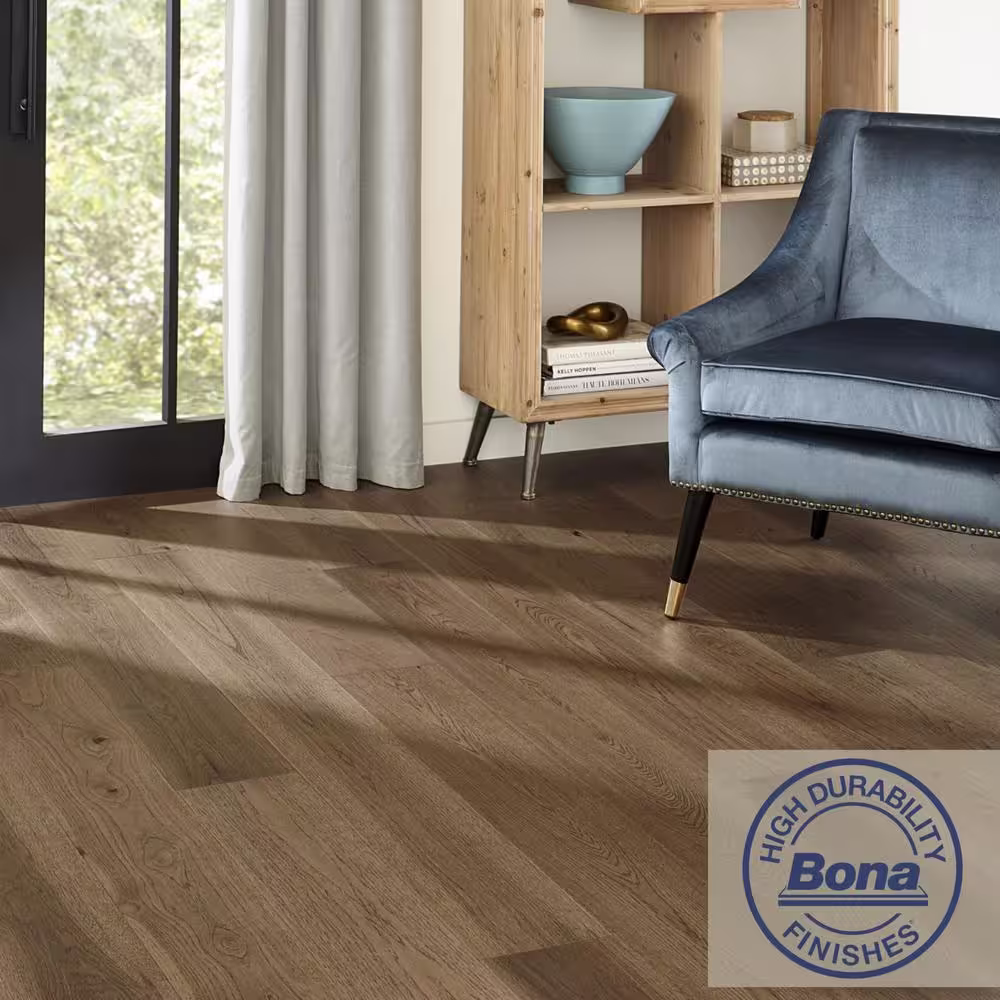 ASPEN FLOORING Crown Hickory 1/2 in. T x 7.5 in. W Water Resistant Wire Brushed Engineered Hardwood Flooring (932.7 sqft/pallet)