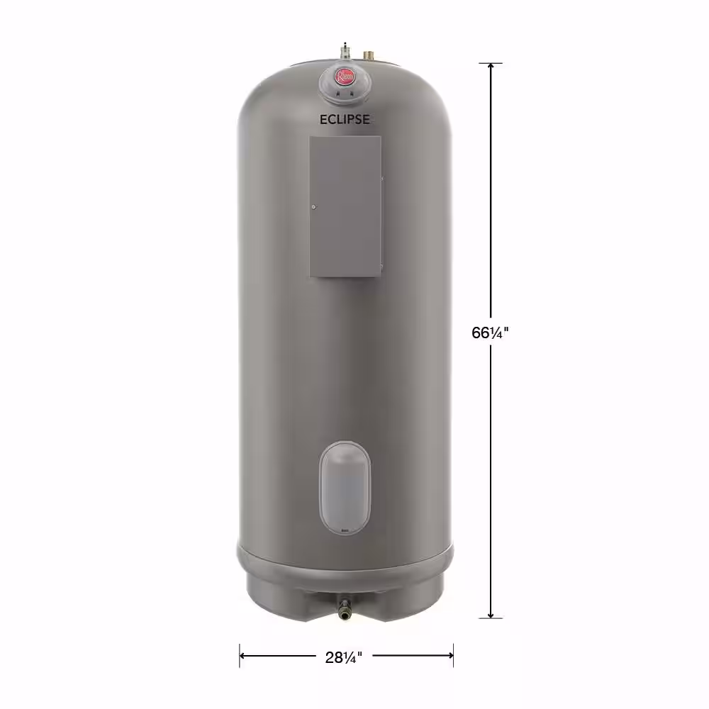 Rheem Marathon Eclipse Light-Duty 85 gal. Commercial 277-Volt 12kW Field Convertible Non Metallic Electric Water Heater
