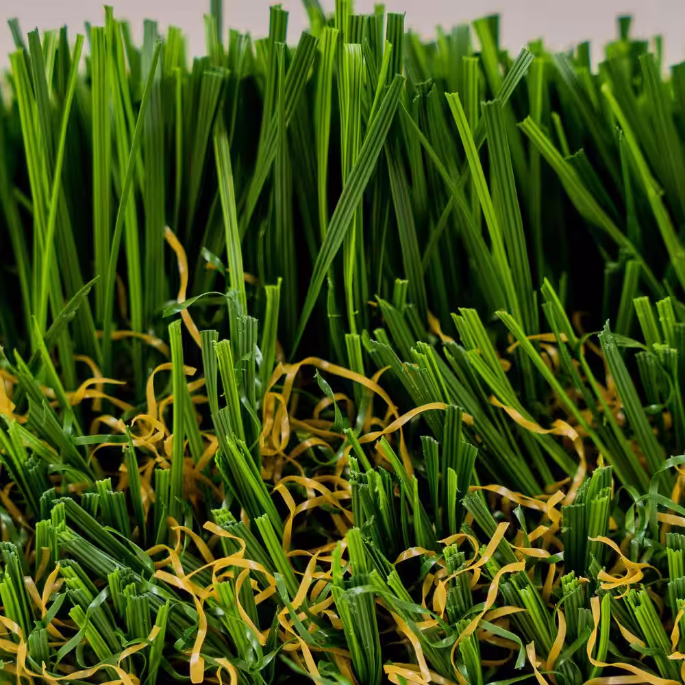 GREENLINE ARTIFICIAL GRASS Supreme 2.5-90 Spring 15 ft. Wide x Cut to Length Green Artificial Grass Carpet