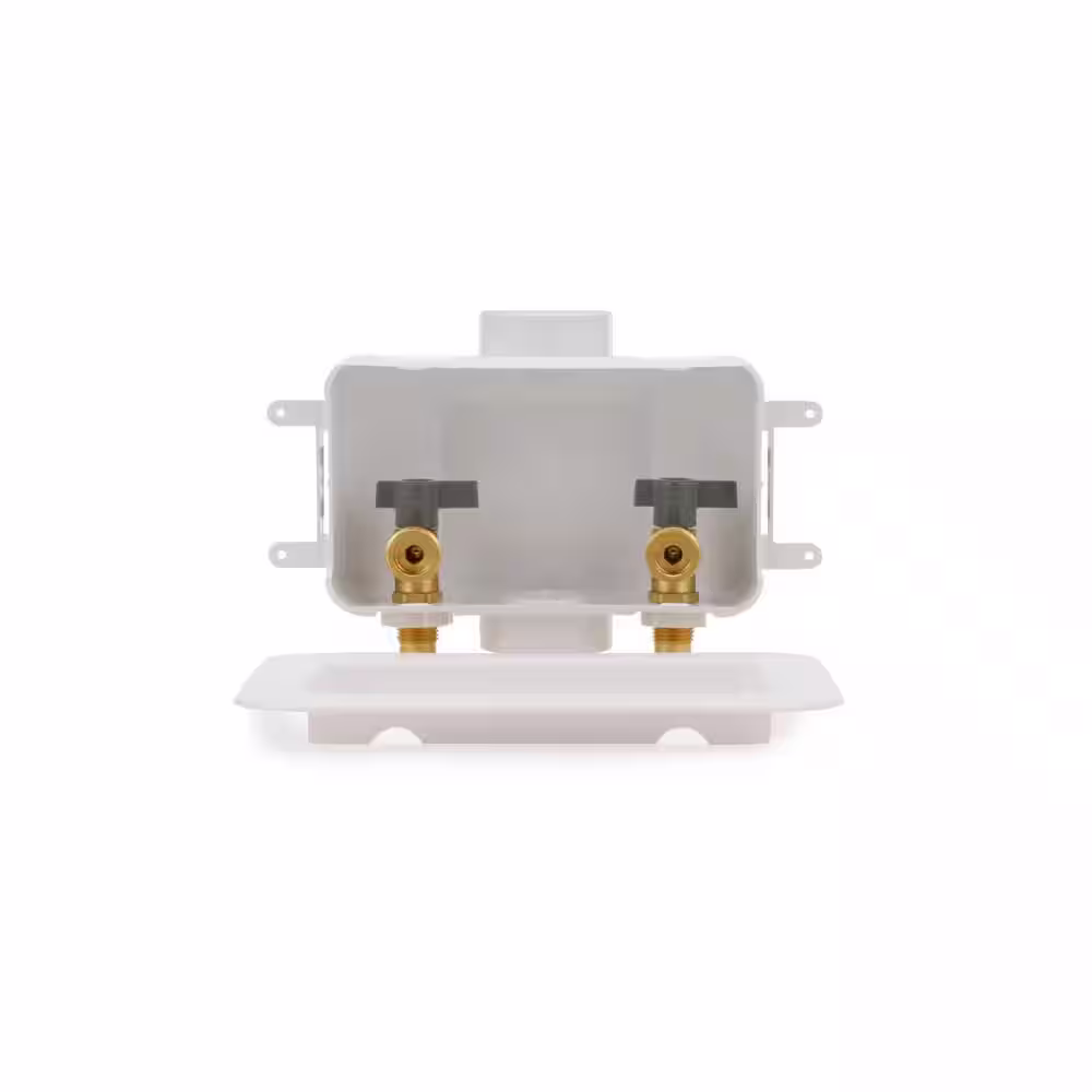 Oatey Centro II 1/2 in. Brass PEX1807 Washing Machine Outlet Box