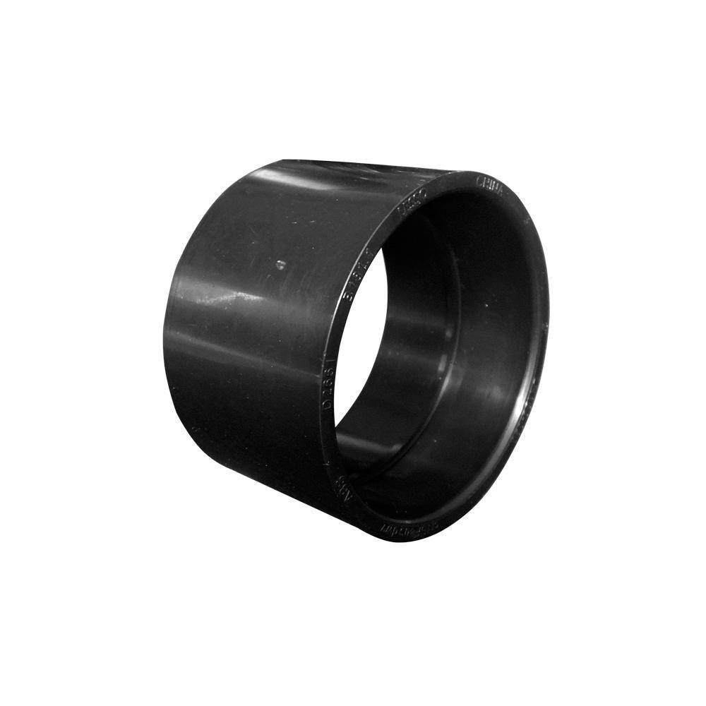 VPC 1-1/2 in. ABS DWV Hub x Hub Coupling