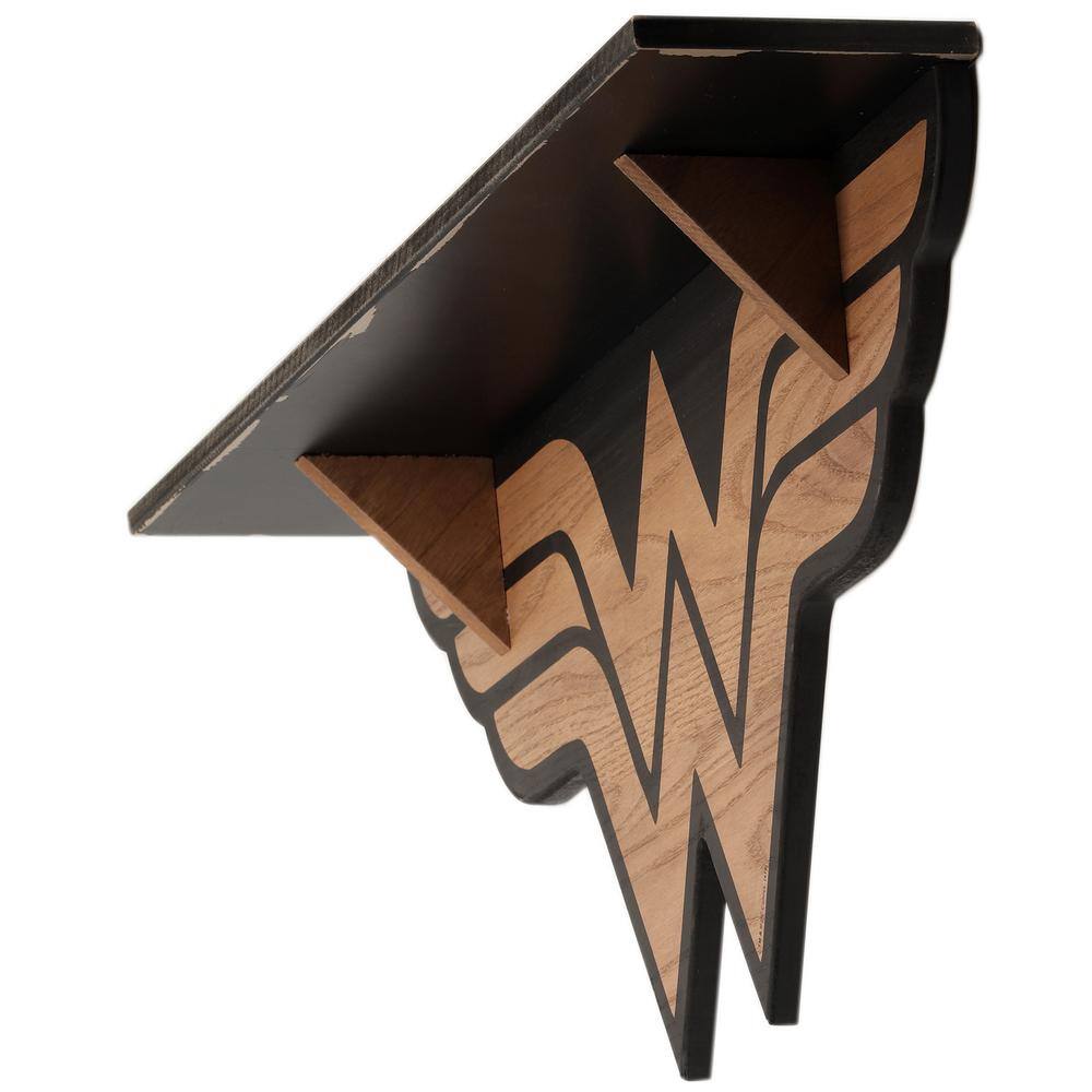 Open Road Brands DC Wonder Woman Distressed Wood Shelf