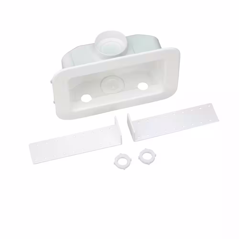 Oatey 3-1/2 in. Center Drain Washing Machine Outlet Box