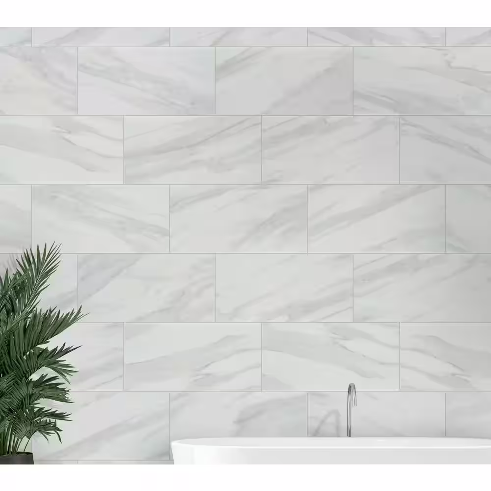 Home Decorators Collection Kolasus 12 in. x 24 in. Matte Porcelain Stone Look Floor and Wall Tile (28-cases/448 sq. ft./pallet)