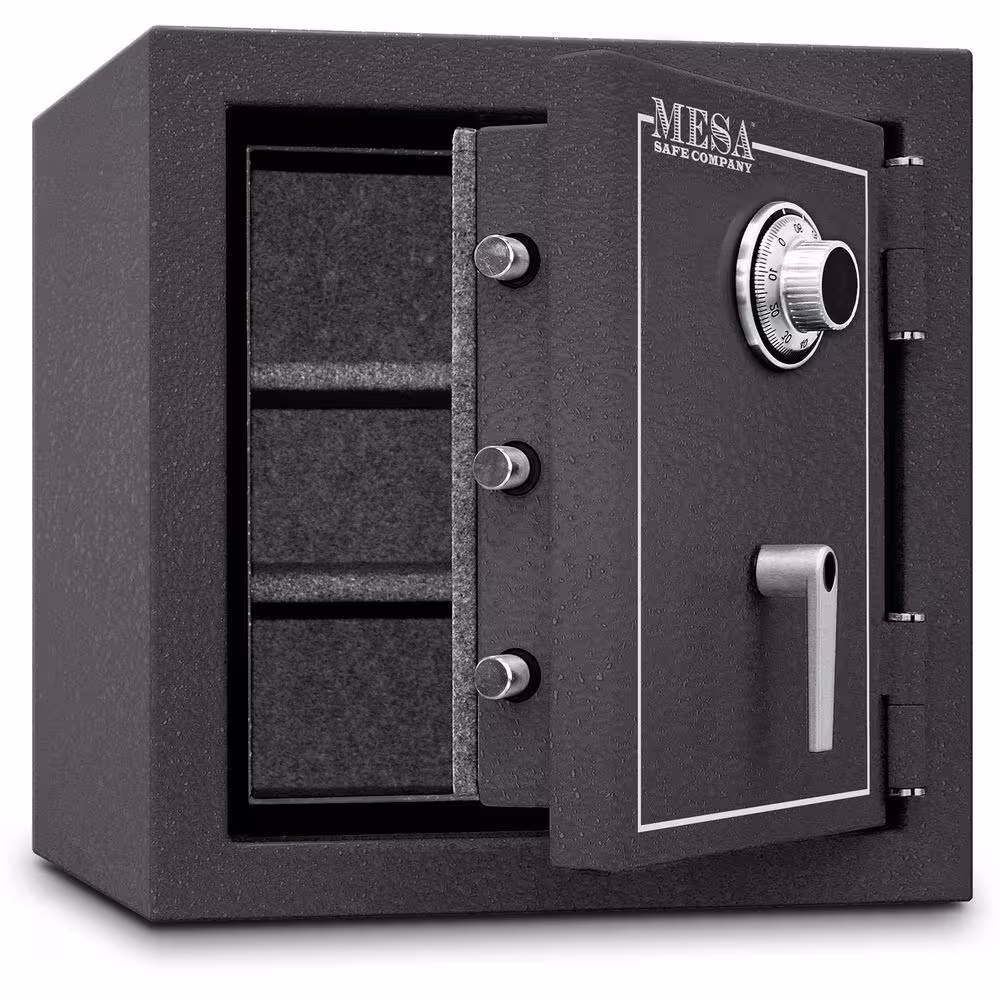 MESA 3.3 cu. ft. Fire Resistant Combination Lock Burglary and Fire Safe