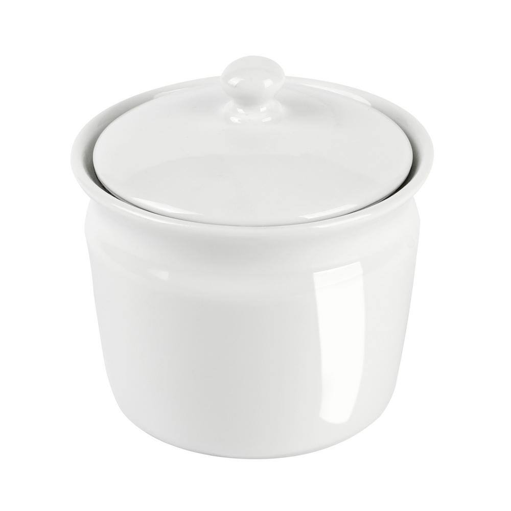 None Everyday 6.7 oz. Fine Ceramic Sugar Jar with Lid