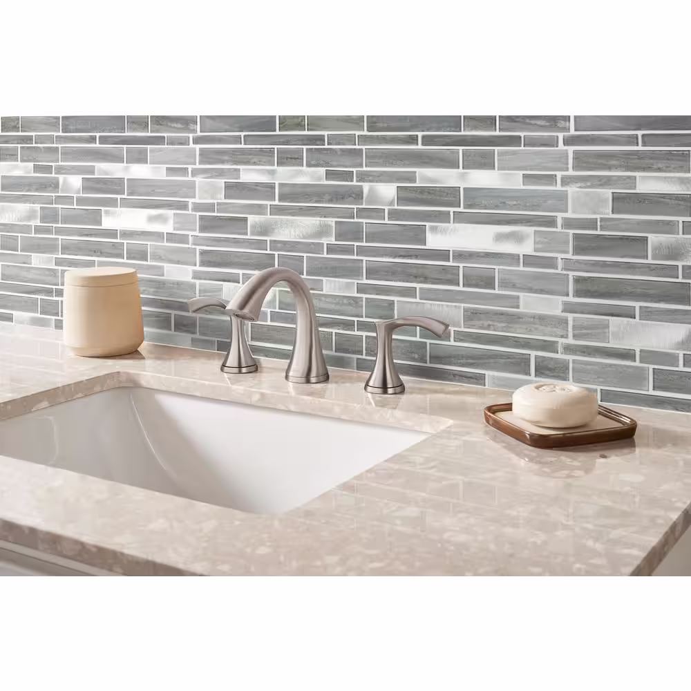 MSI Bimini Interlocking 12 in. x 12 in. Textured Glass Patterned Look Wall Tile (20 sq. ft./Case)