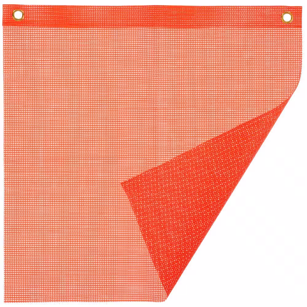 Keeper 18 in. x 18 in. Safety Flag with Grommets